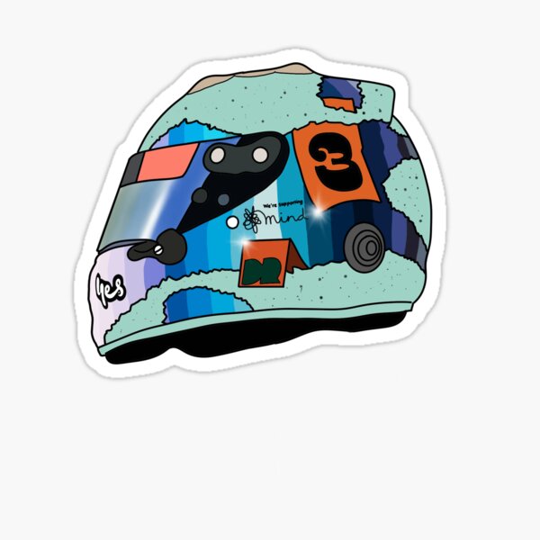 Daniel Ricciardo's helmet image